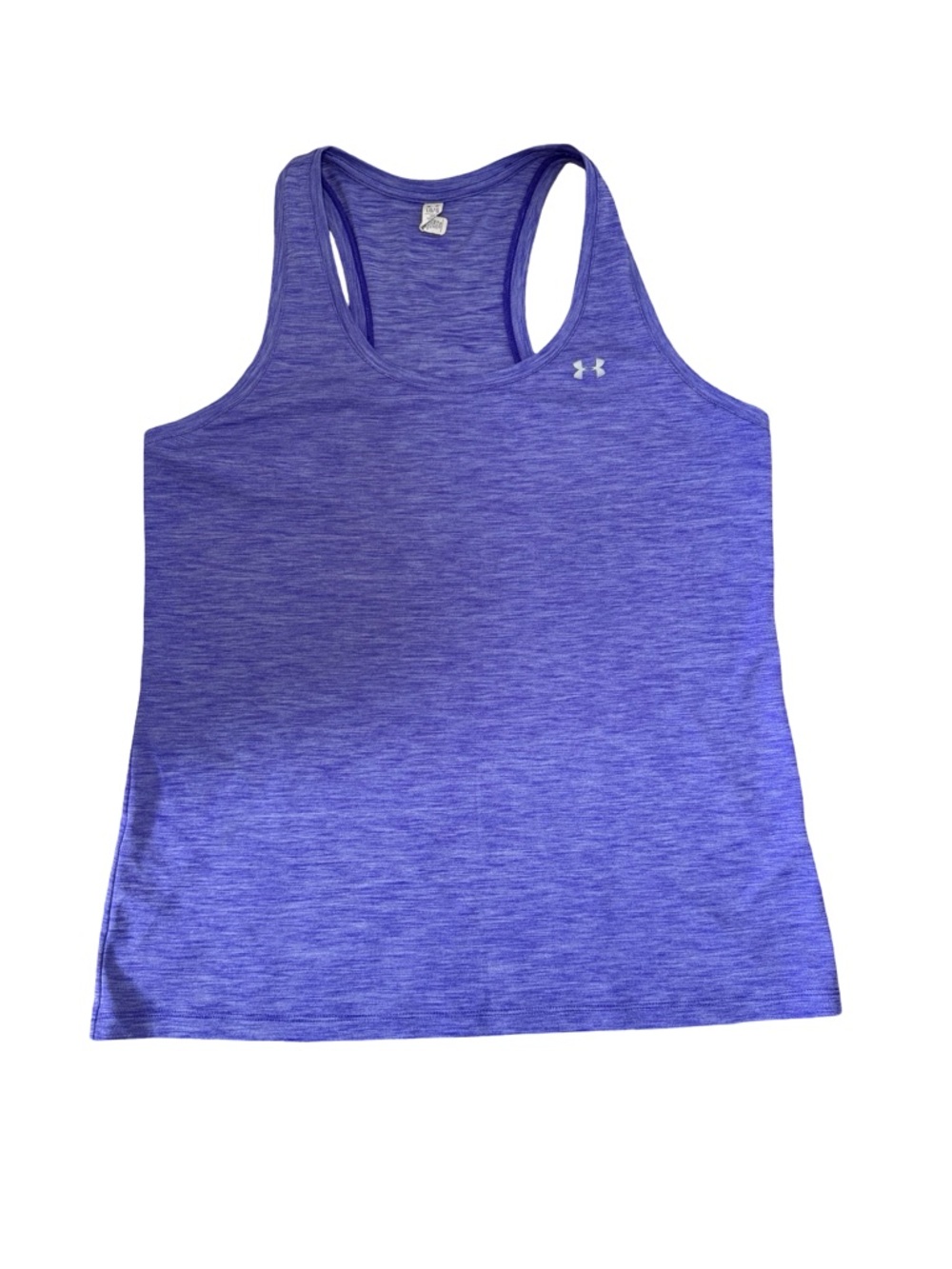 Under Armour Purple Heather Racerback Tank Top - Women's Performance Tank